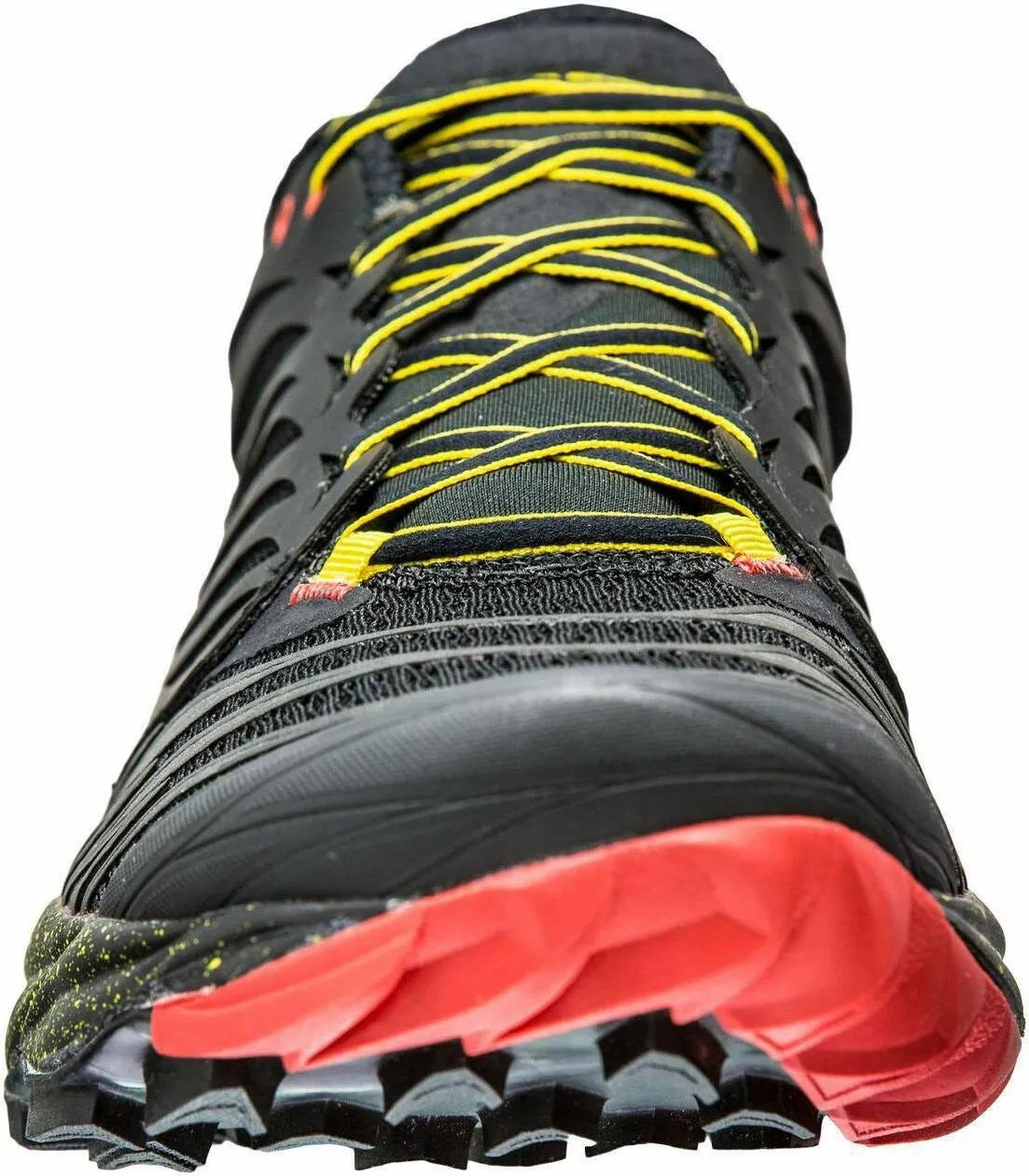 Chaussures trail homme La Sportiva AKASHA Noir Jaune Rouge 5