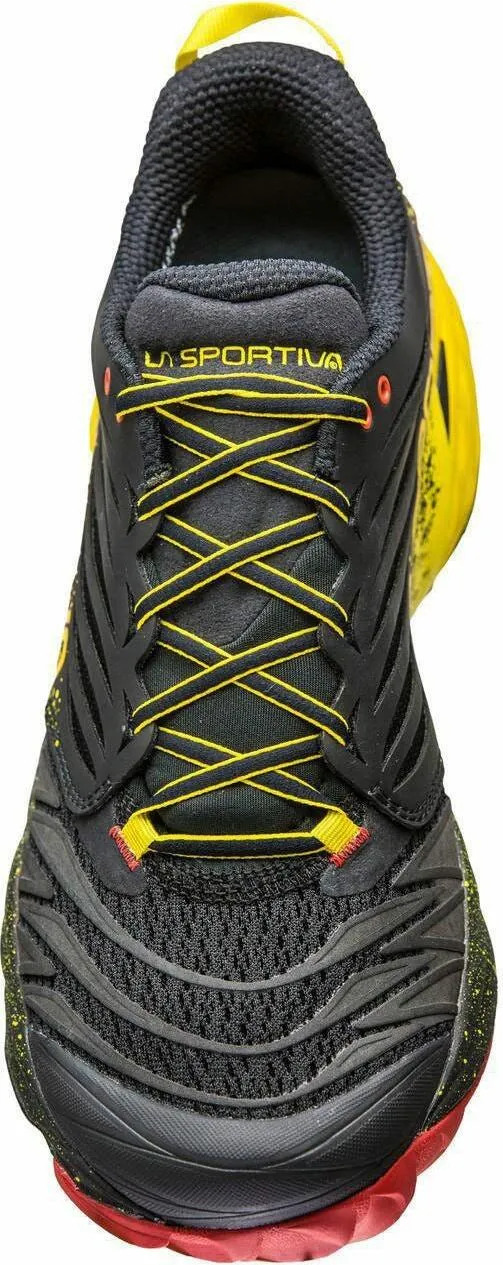 Chaussures trail homme La Sportiva AKASHA Noir Jaune Rouge 4
