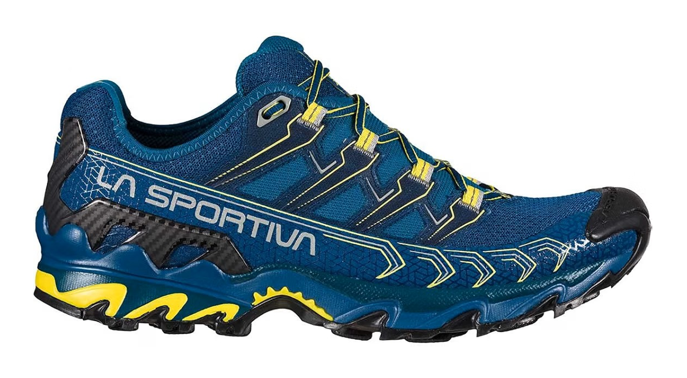 Chaussures trail homme La Sportiva ULTRA RAPTOR II Bleu Jaune Carbone 9