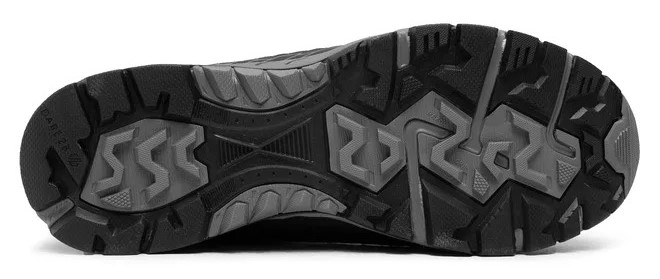 Chaussures trail homme Dare2b VIPER Noir Gris aluminium 4