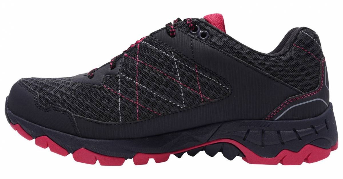 Chaussures trail femme Dare2b VIPER Gris encre Rose actif Gris 2