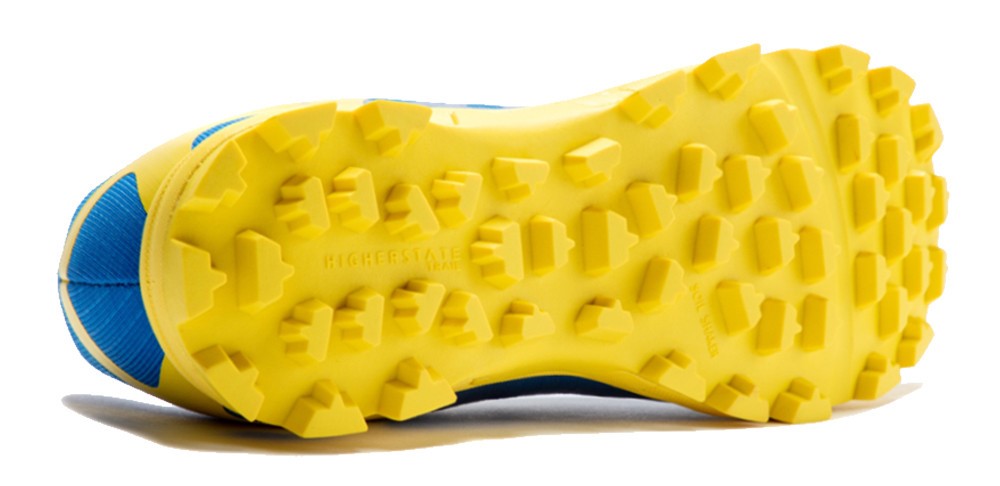 Chaussures trail homme Higher State SOIL SHAKER 2 Bleu Jaune 5