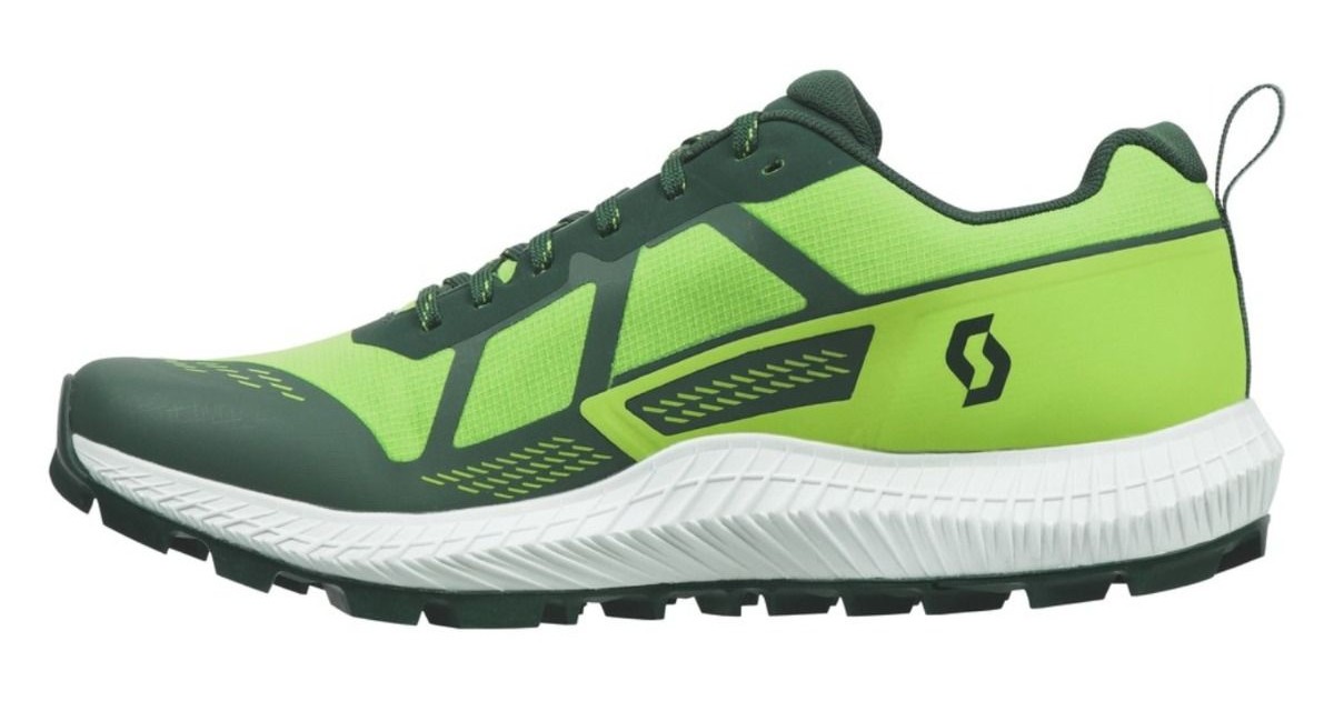 Chaussures trail homme Scott SUPERTRAC 3 Vert jasmin Vert fumé Blanc 2