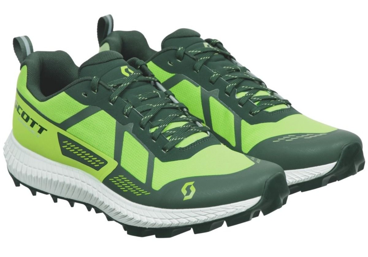 Chaussures trail homme Scott SUPERTRAC 3 Vert jasmin Vert fumé Blanc 4