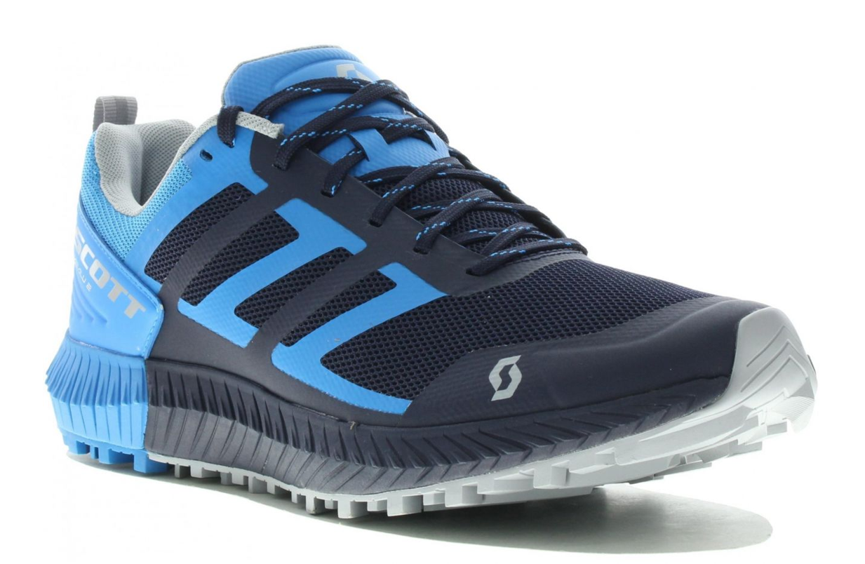 Chaussures trail homme Scott KINABALU 2 Bleu nuit Bleu atlantique Bleu clair Gris 1