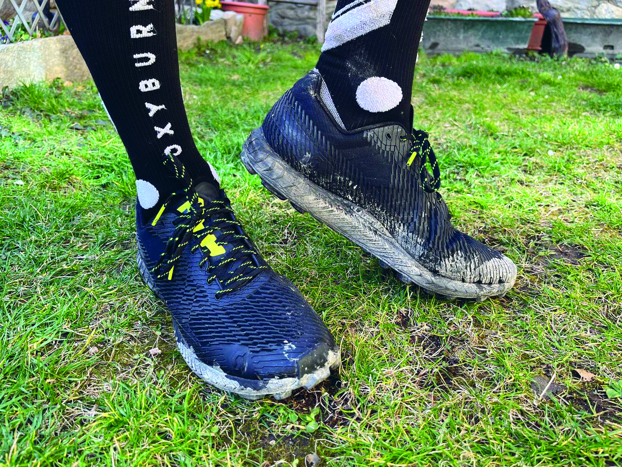 Chaussures trail homme Scott SUPERTRAC AMPHIB Noir Jaune fluo  (2)