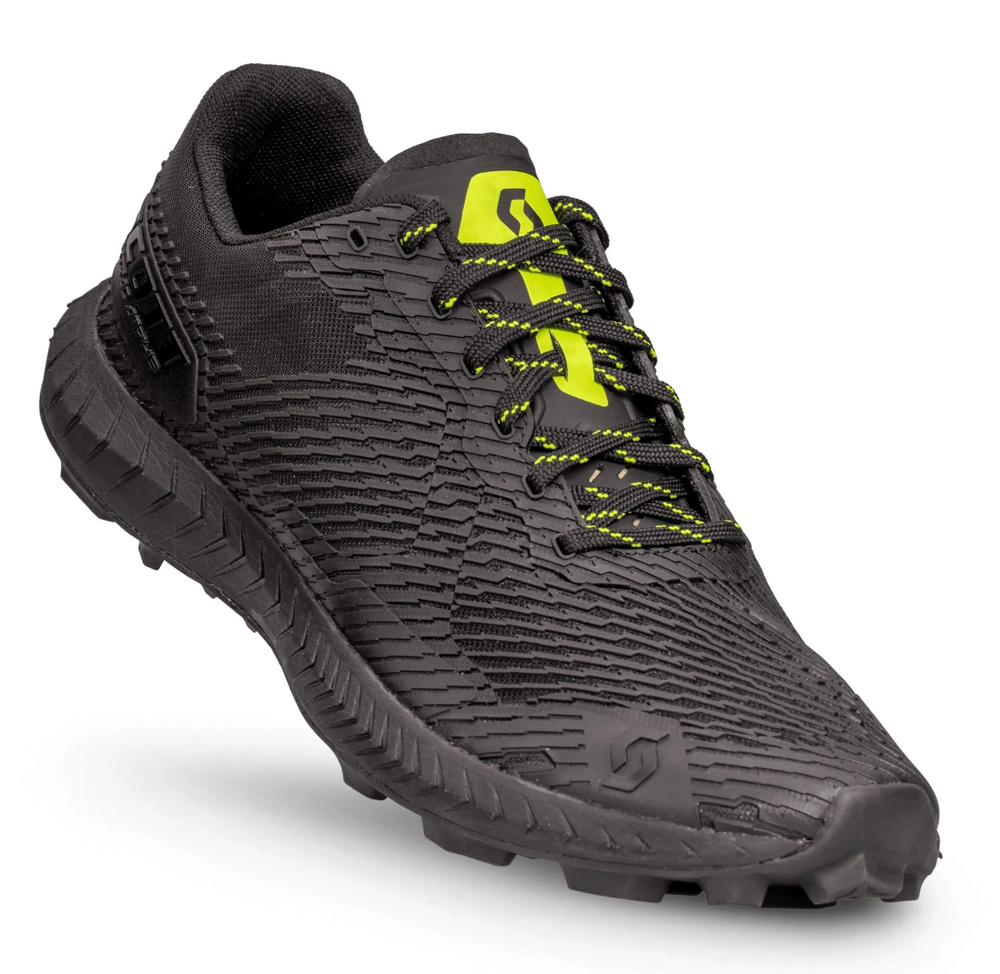 Chaussures trail homme Scott SUPERTRAC AMPHIB Noir Jaune fluo 4
