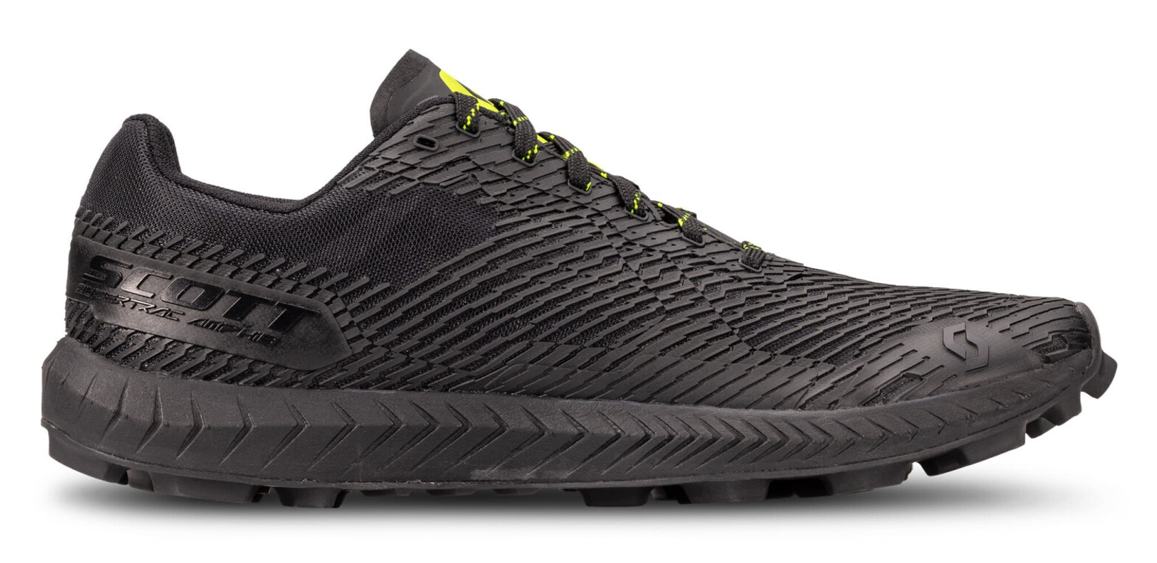 Chaussures trail homme Scott SUPERTRAC AMPHIB Noir Jaune fluo  (1)