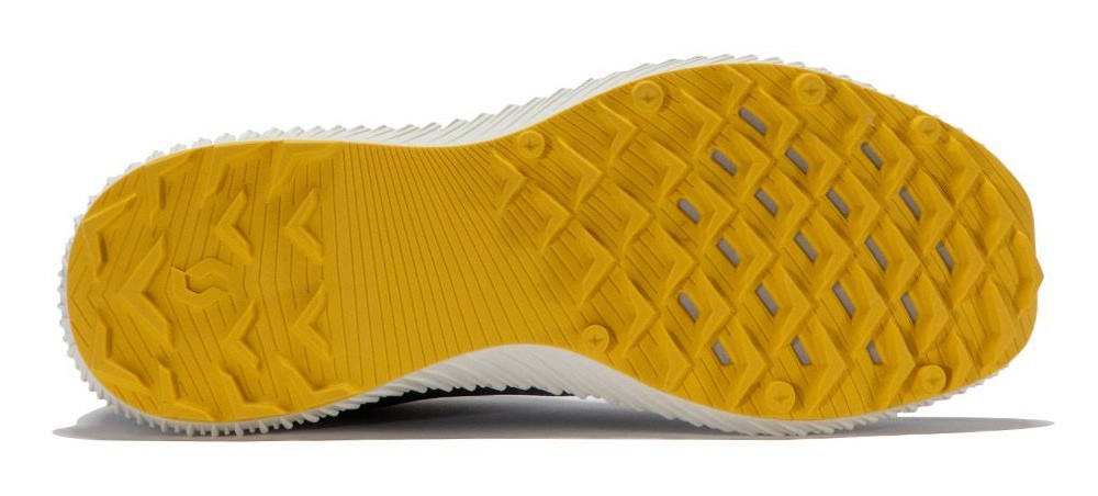 Chaussures trail femme Scott KINABALU ULTRA RC Bleu de bering Blanc Jaune 3