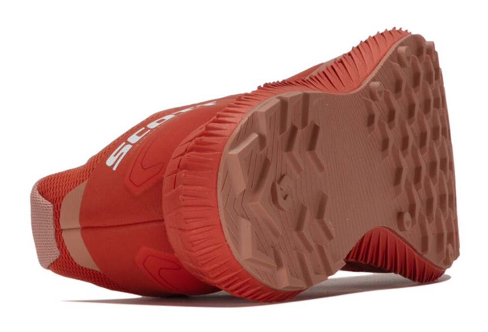 Chaussures trail femme Scott KINABALU ULTRA RC Rouge terre Orange brûlé Rose pâle 5