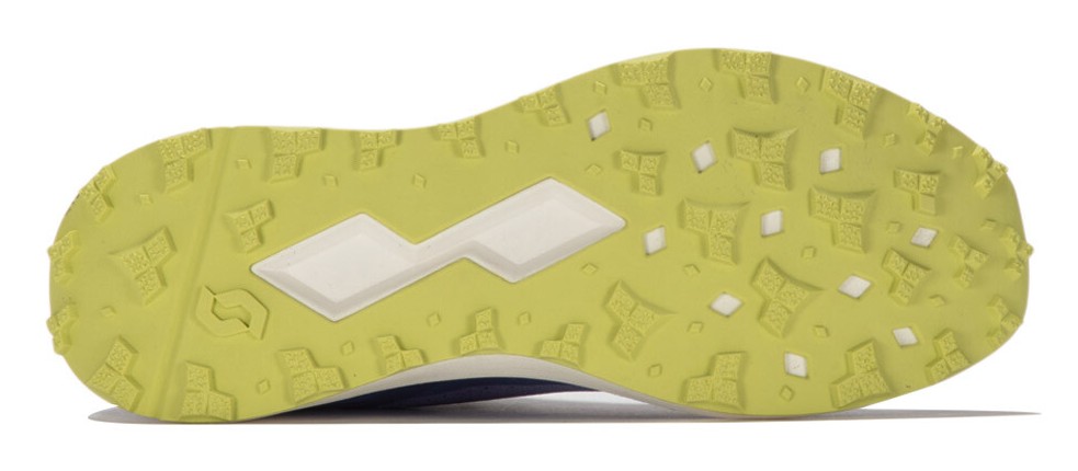 Chaussures trail femme Scott ULTRA CARBON RC Bleu lune Bleu-violet Jaune anis 5