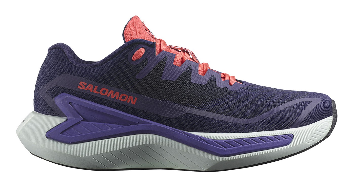 Chaussures running Salomon DRX BLISS 2 Violet pastel Bleu lumineux Blanc (5)
