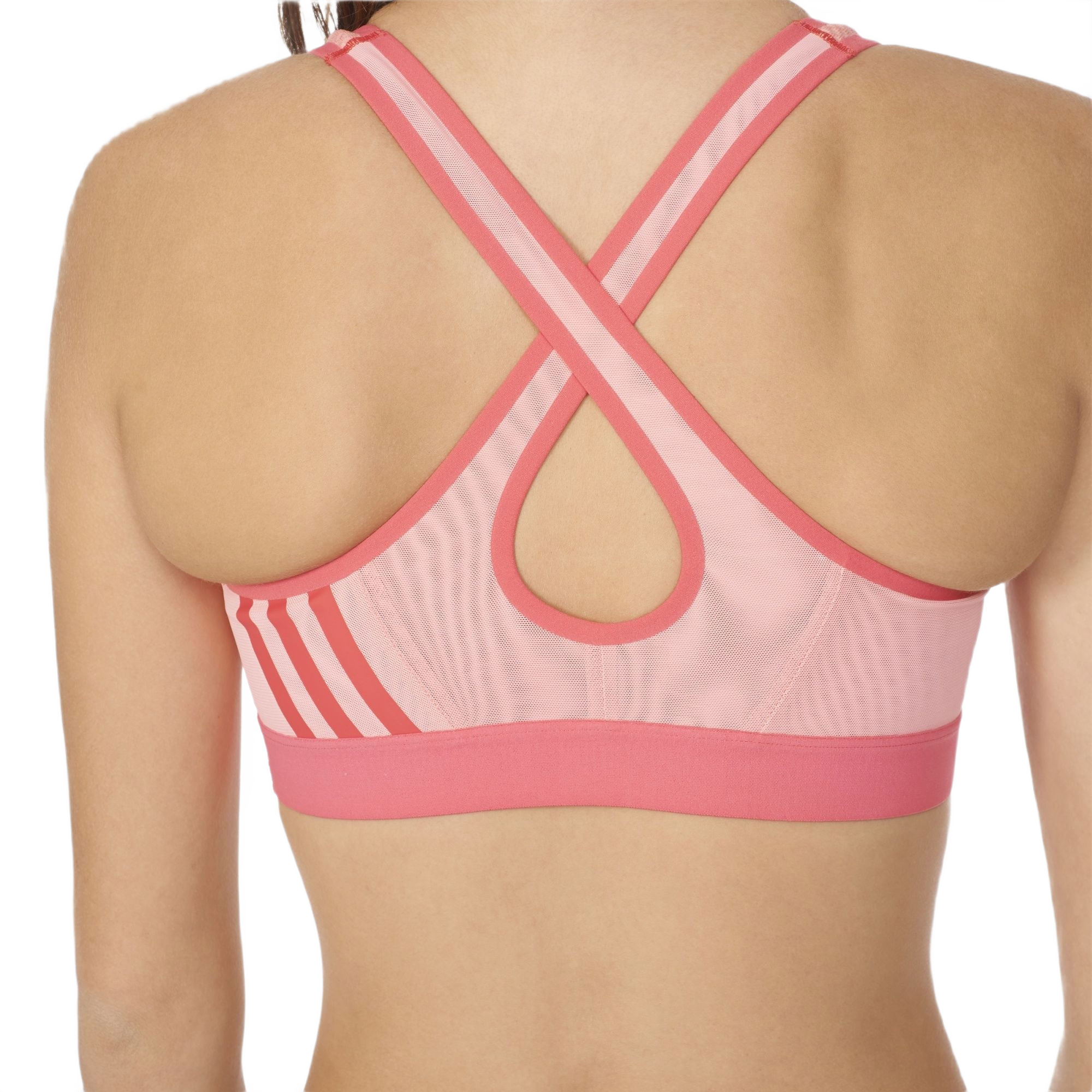 Brassière soutien-gorde de sport femme Adidas Supernova X Racer Bra 3 Rose (8)