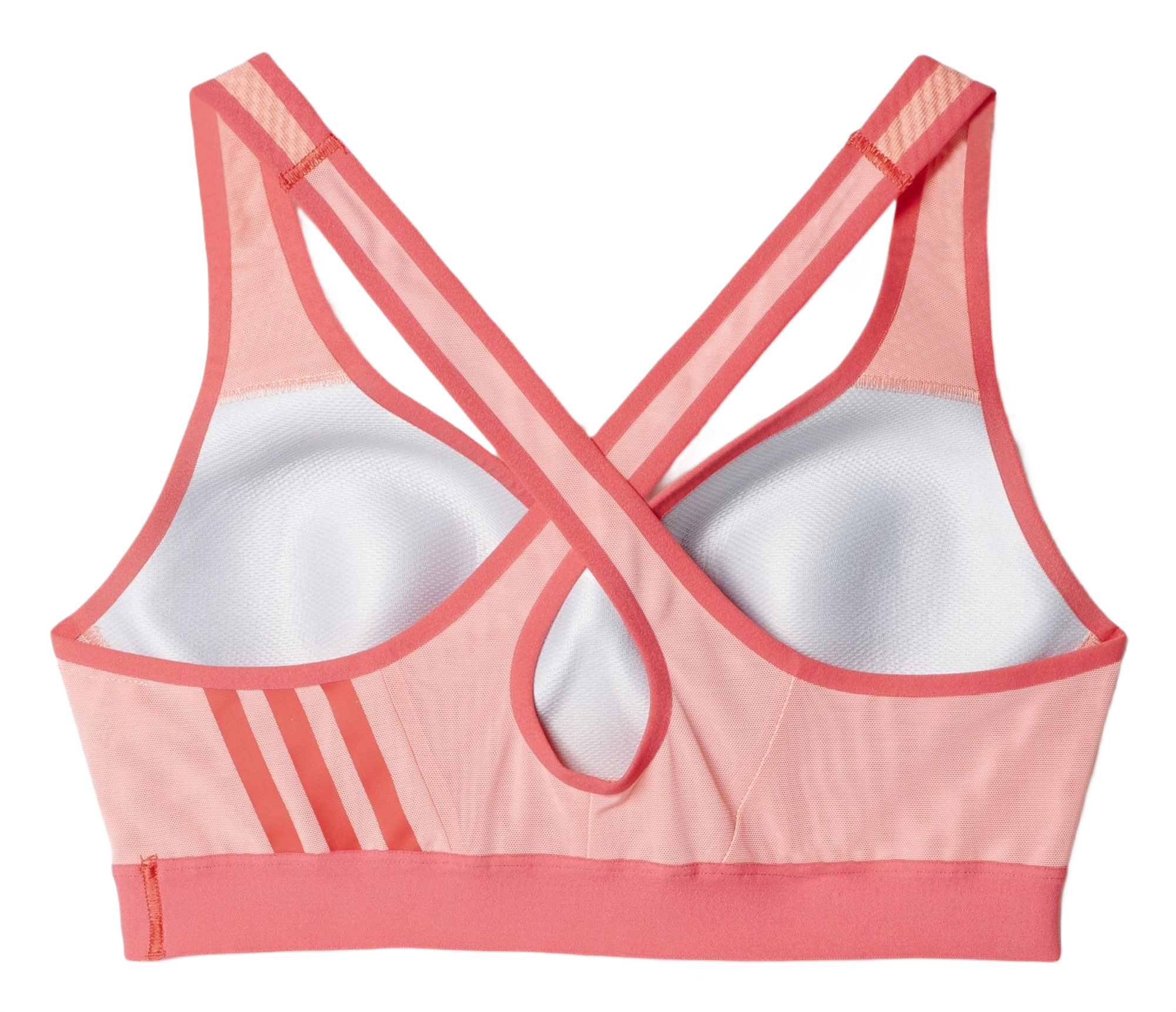 Brassière soutien-gorde de sport femme Adidas Supernova X Racer Bra 3 Rose (3)