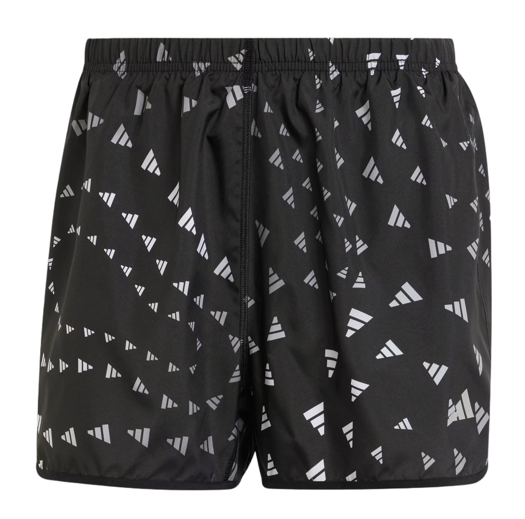 Short femme Adidas RUN IT BL SHO Noir imprimé blanc 9