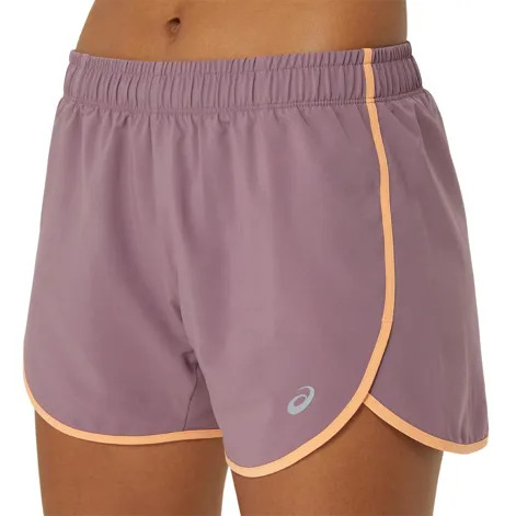 Short femme Asics ICON 4IN SHORT 500 Mauve pâle Orange pâle 5