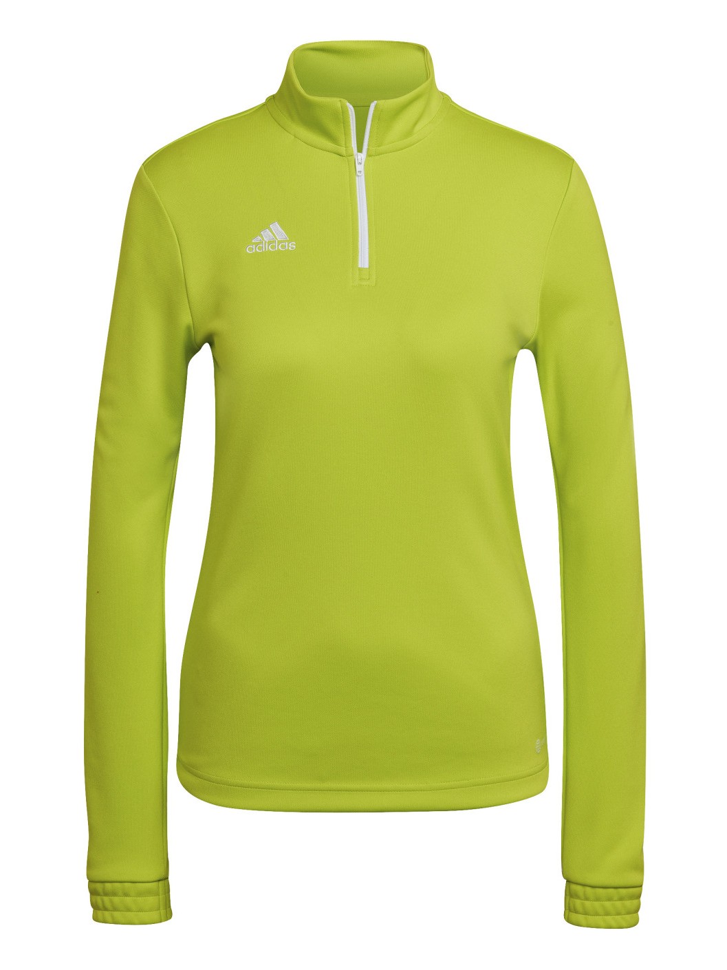 Haut de sport à manches longues 1-4 zip technique femme Adidas ENT22 TR TOP W Vert anis Blanc 8