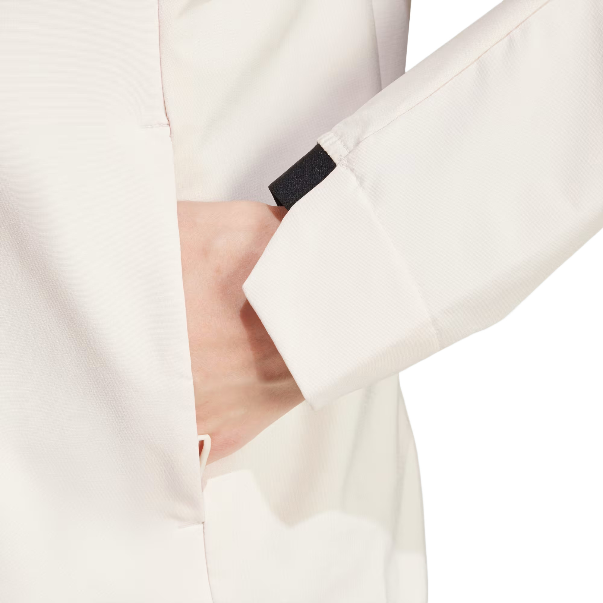 Veste coupe-vent de sport zippé technique femme Adidas W MT SOSH JA Rose pâle Blanc 6