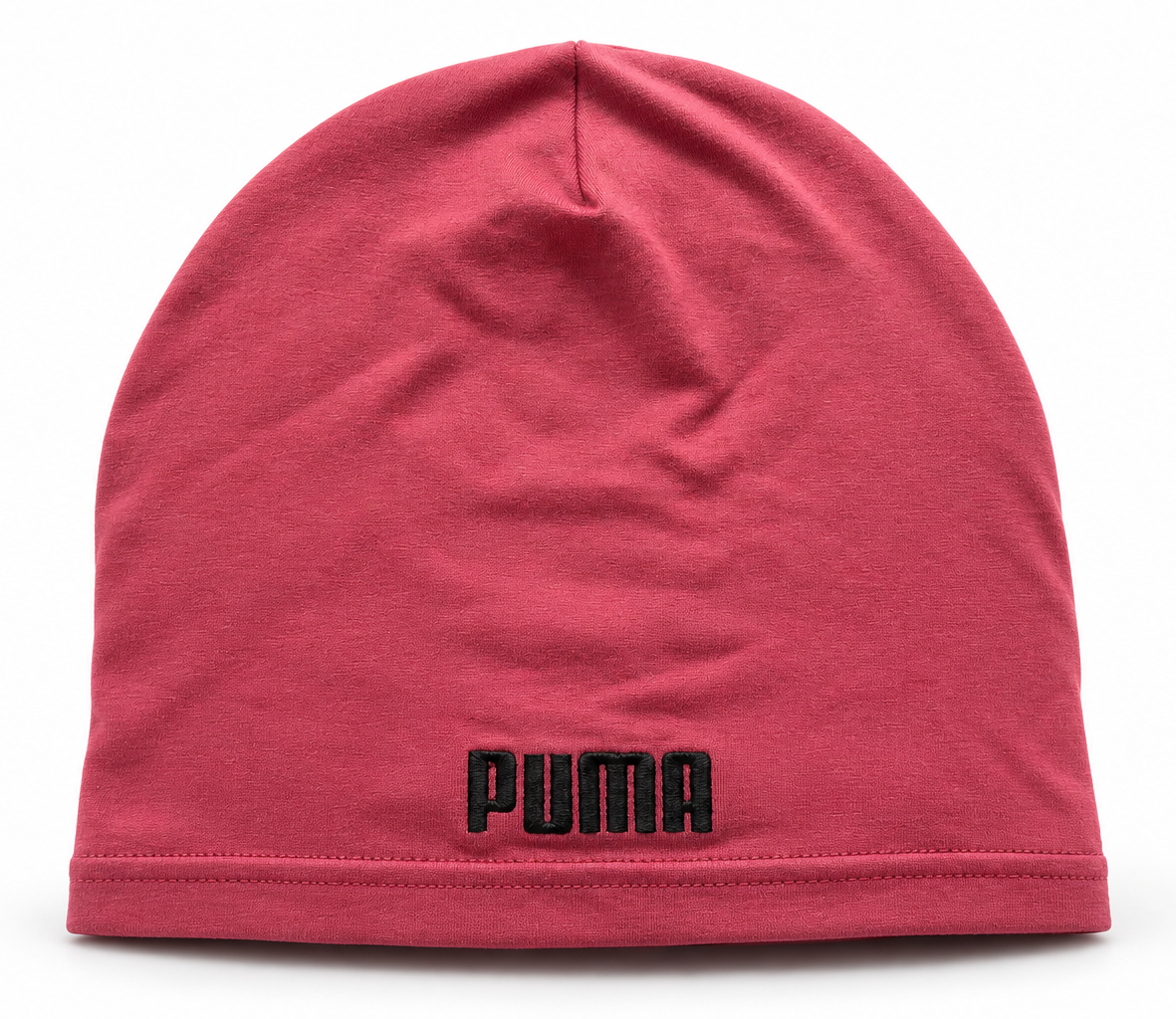Bonnet doux et léger unisexe Puma Essentials Slouchy Cuffles rose (2)