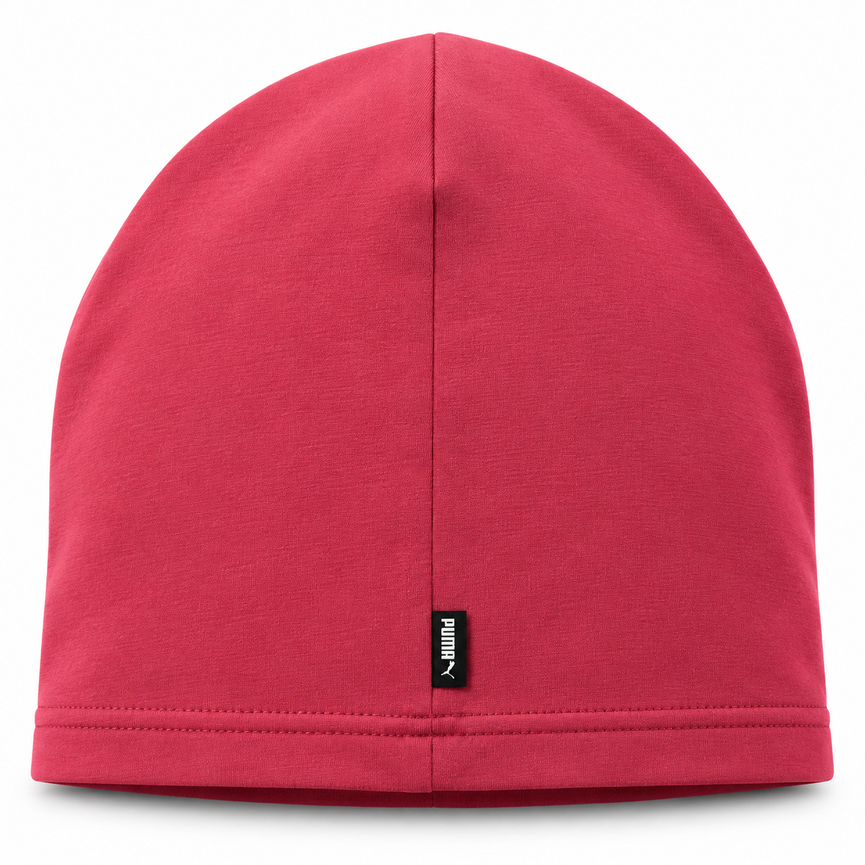 Bonnet doux et léger unisexe Puma Essentials Slouchy Cuffles rose (3)