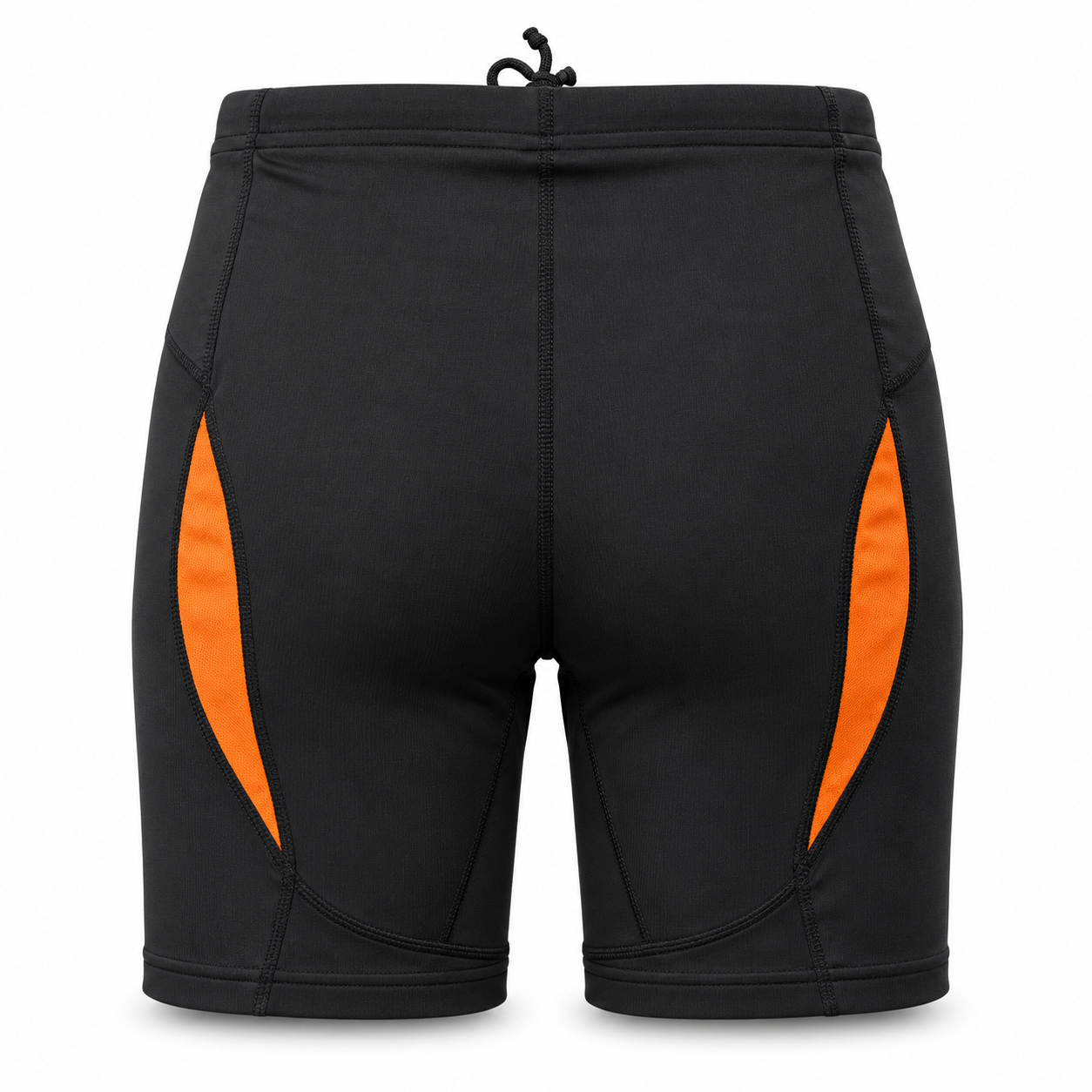 Cuissard extensible et respirant femme Odlo Stretch Noir Orange (3)