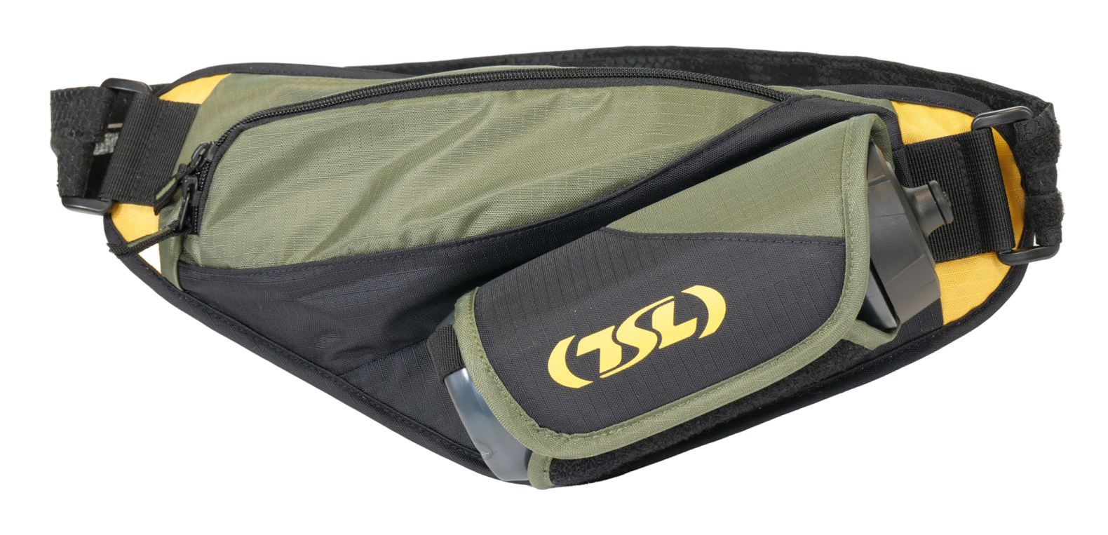 Sacoche banane unisexe TSL Outdoor Aquabelt Indigo Noir Vert kaki Jaune 1