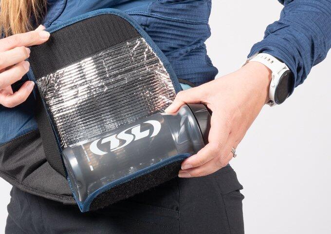 Sacoche banane unisexe TSL Outdoor Aquabelt Indigo Bleu foncé Noir Turquoise 3