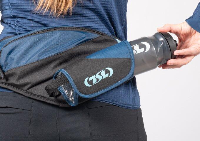 Sacoche banane unisexe TSL Outdoor Aquabelt Indigo Bleu foncé Noir Turquoise 5