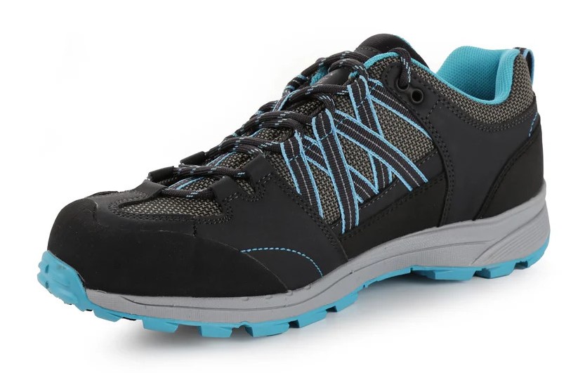 Chaussures marche femme Regatta LADY SAMARIS II LOW Noir Gris Bleu ciel 3