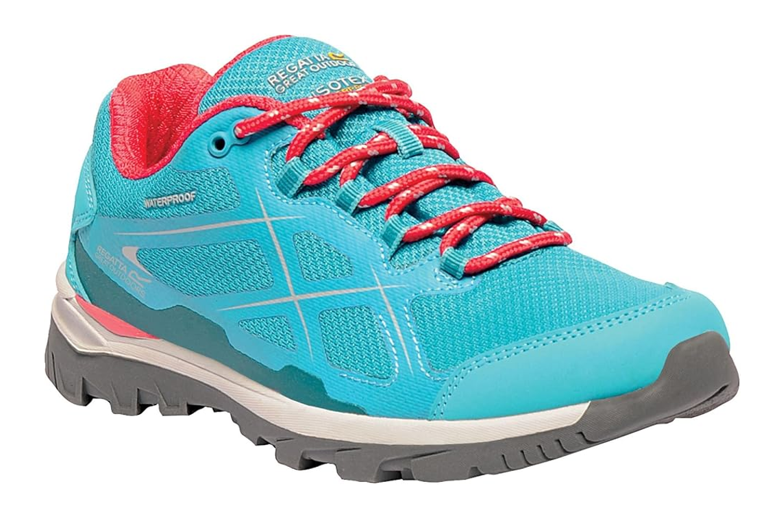 Chaussures marche femme Regatta LADY KOTA LOW Bleu ciel Géranium
