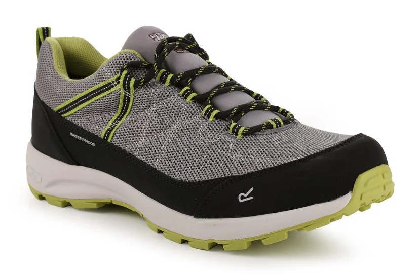 Chaussures marche homme Regatta SAMARIS LITE LOW II Gris Noir Vert
