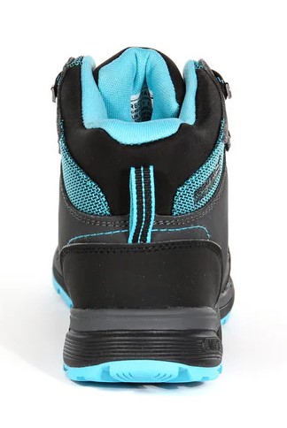 Chaussures marche femme Regatta LADY SAMARIS II MID Bleu azur Gris Noir 3