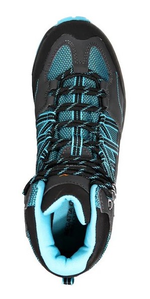 Chaussures marche femme Regatta LADY SAMARIS II MID Bleu azur Gris Noir 6