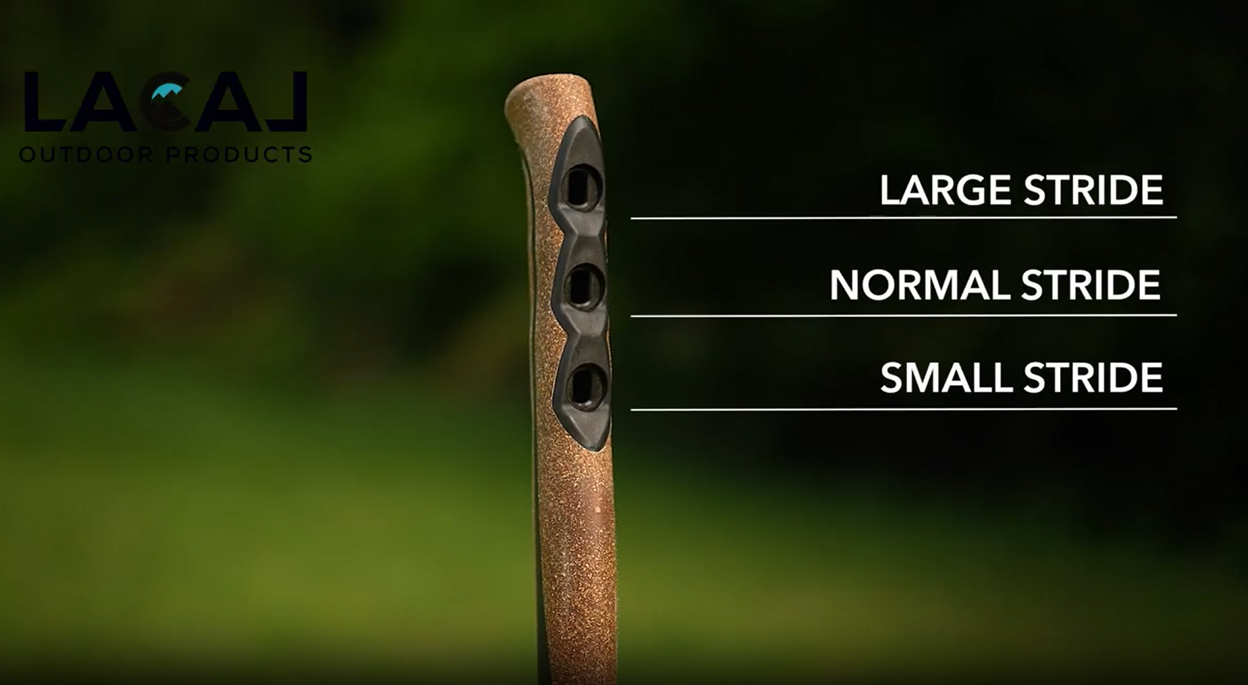 Bâtons marche nordique unisexe Lacal STICK CARBON 40 ou 70 ou 100 (4)