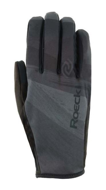Gants polyvalents outdoor unisexe Roeckl Linghem Gris Noir (1)