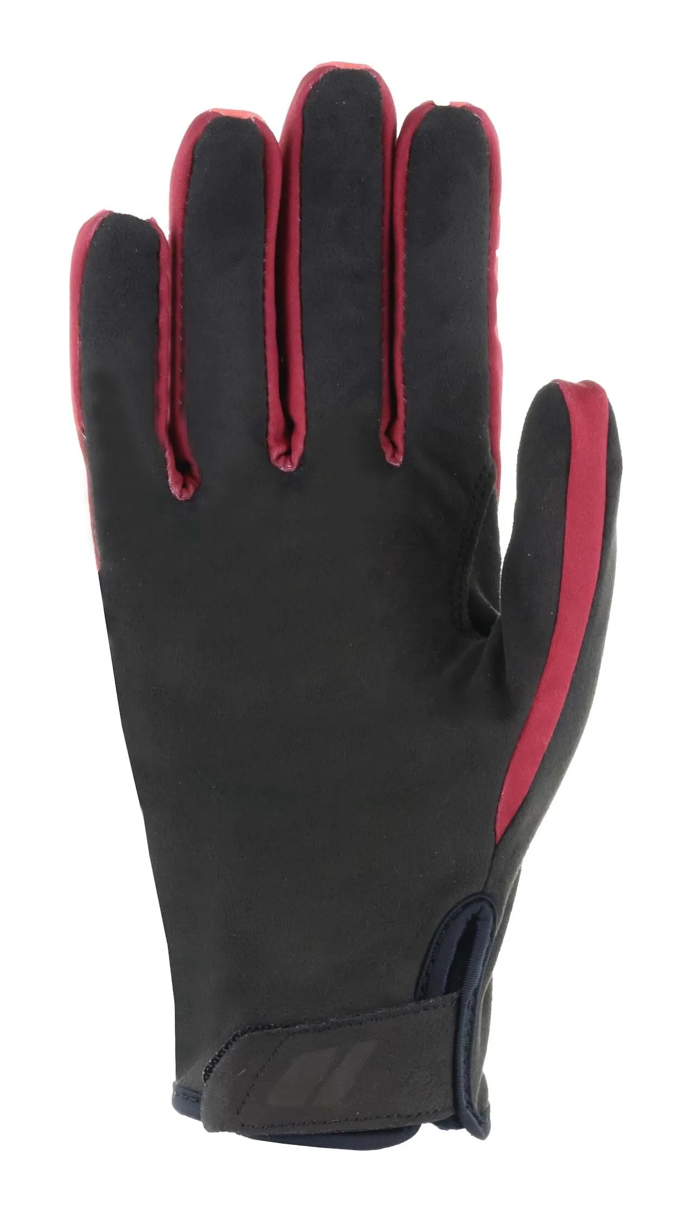 Gants polyvalents outdoor enfant-junior Roeckl Linghem Rouge Noir (2)