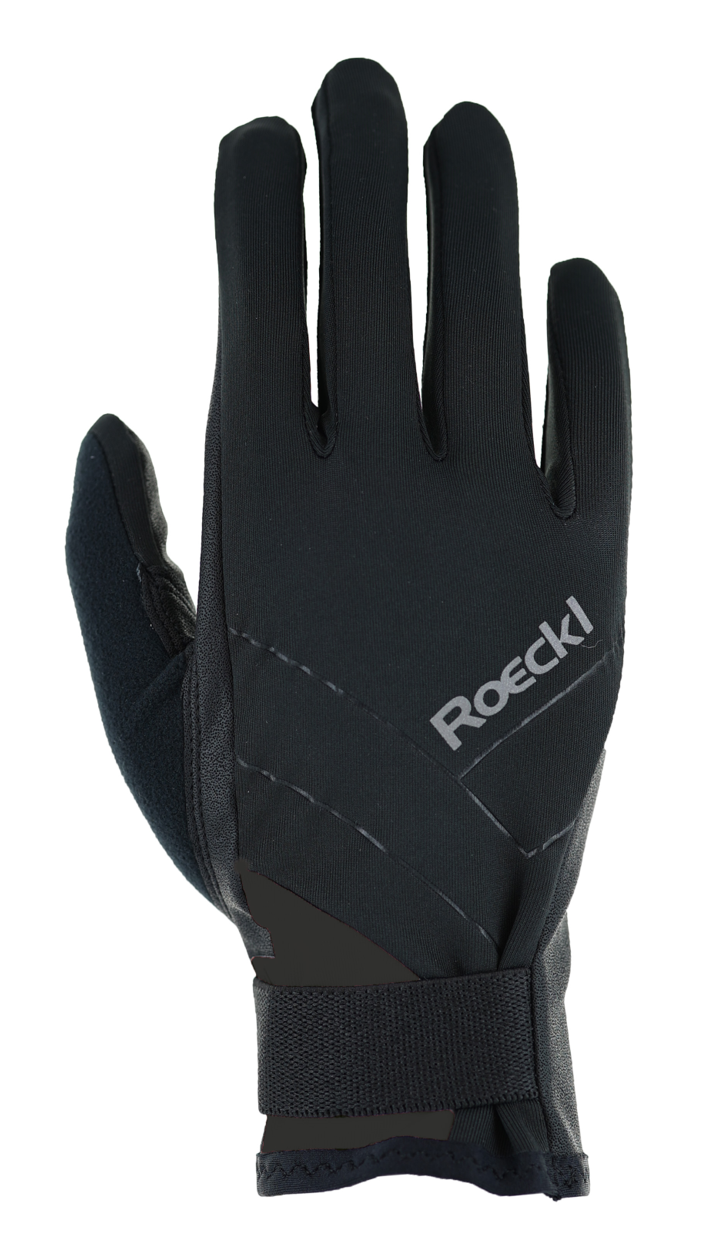 Gants polyvalents outdoor unisexe Roeckl Lillby Noir (1)