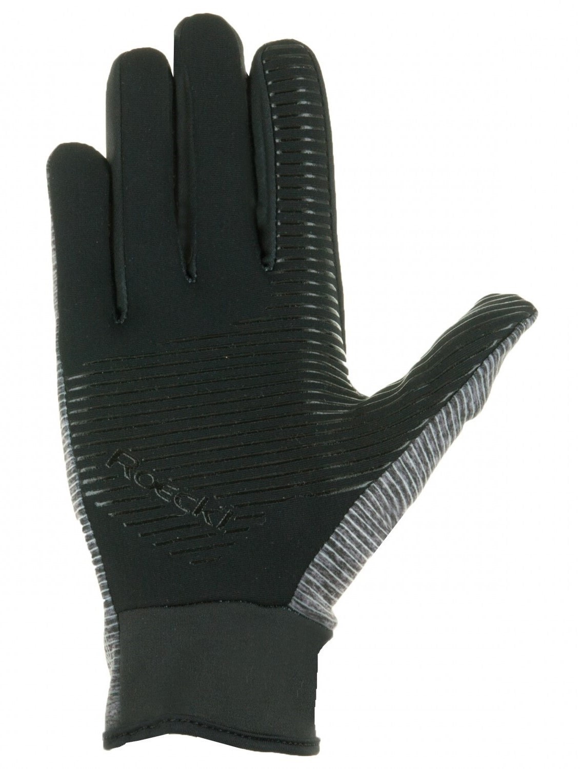Gants polyvalents outdoor unisexe Roeckl Java Gris Noir (3)