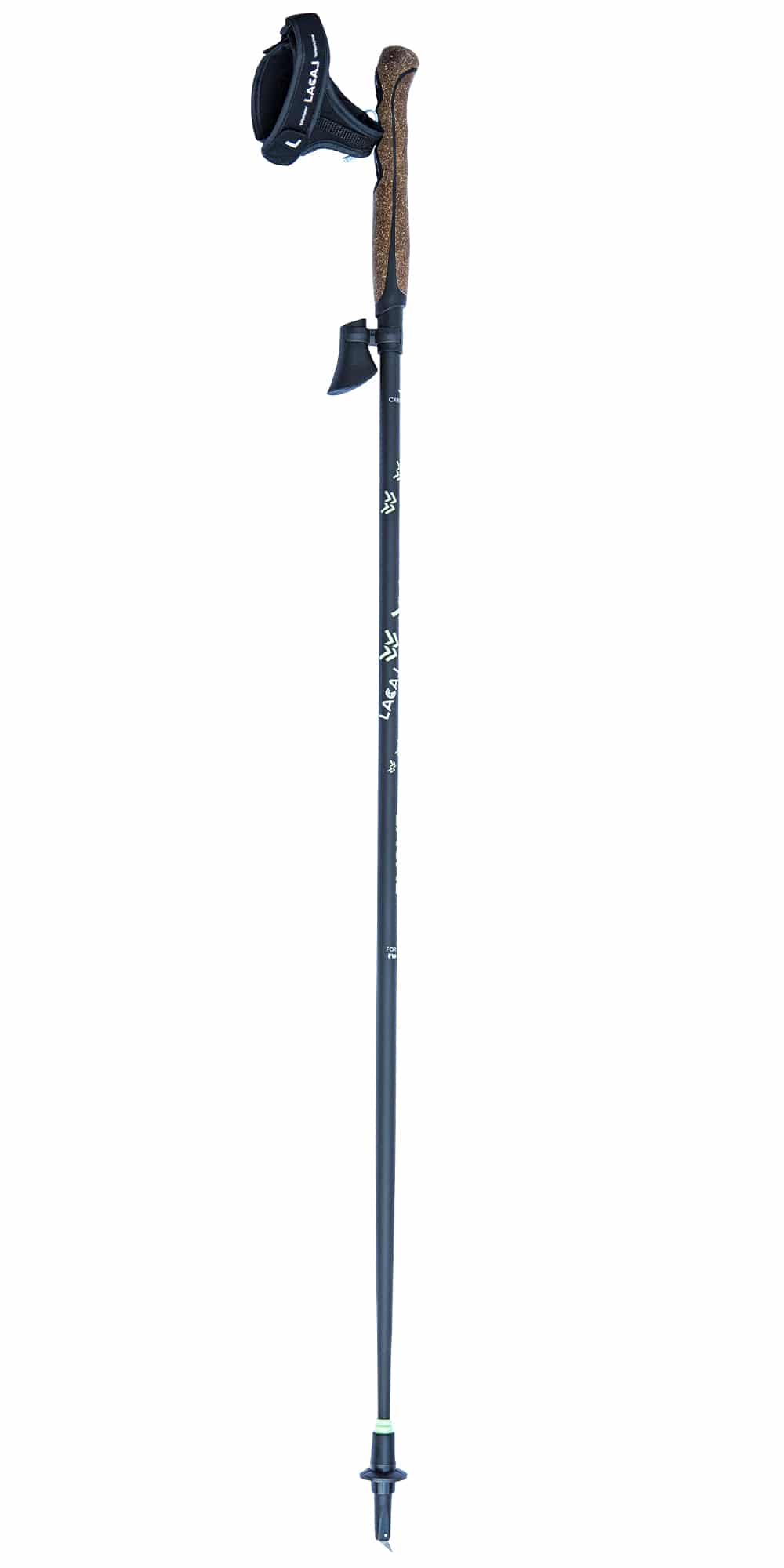 Bâtons marche nordique unisexe Lacal STICK CARBONE 70� Noir Marron