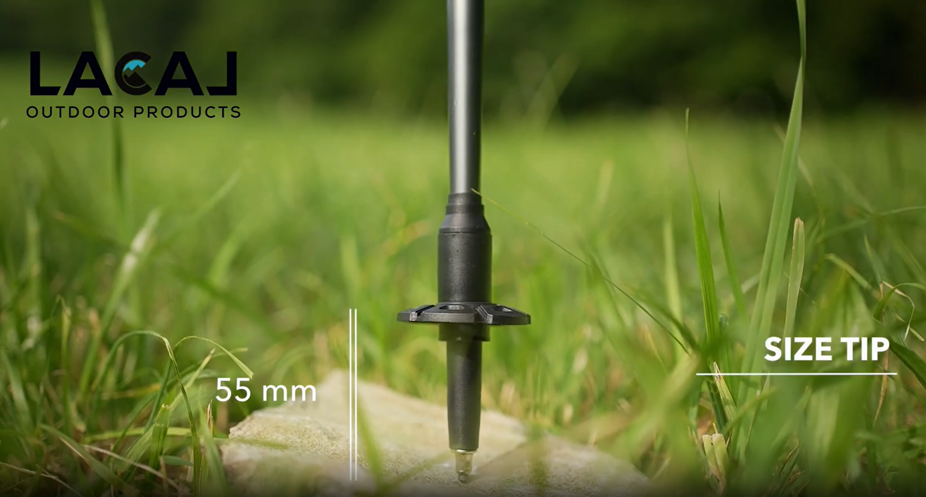 Bâtons randonnée unisexe Lacal ALU STICK LIGHT 125 3