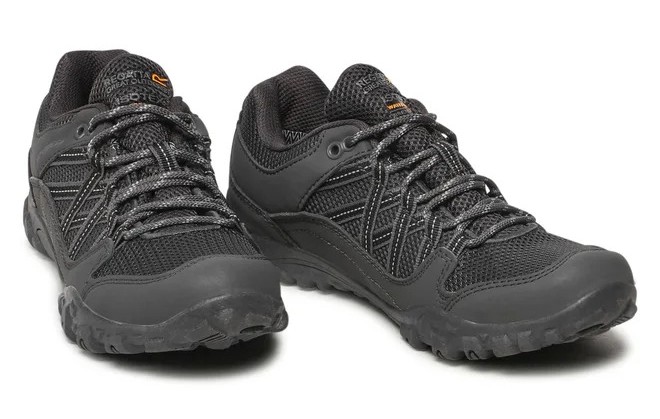 Chaussures marche femme Regatta LADY EDGEPOINT III WP Noir Granite 5
