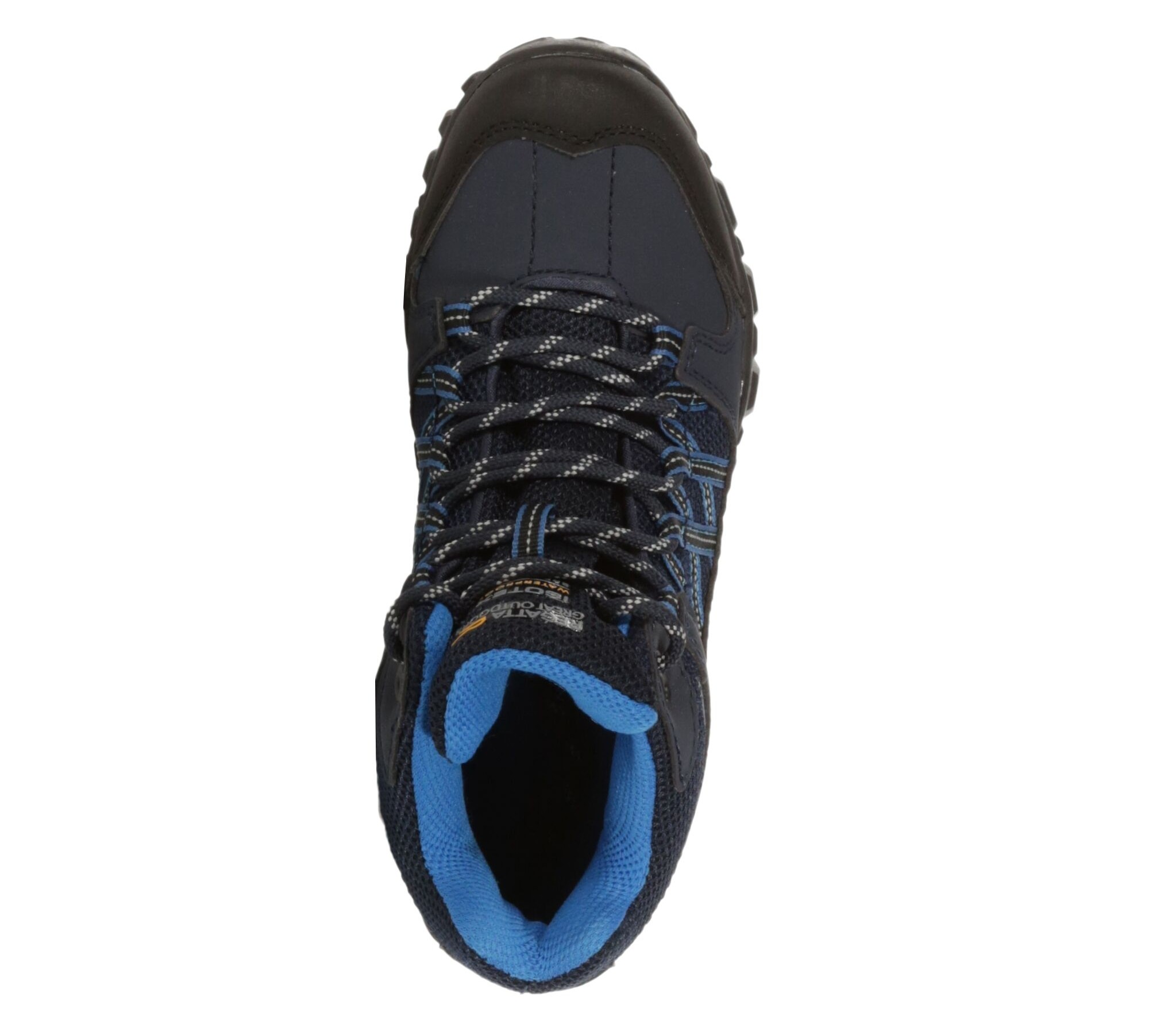 Chaussures marche femme Regatta LADY EDGEPOINT MID WP Bleu marine Bleu pétrol Noir 4