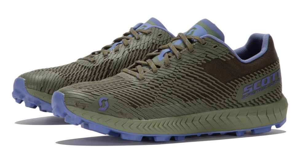 Chaussures trail femme Scott SUPERTRAC AMPHIB Vert sauge Vert kaki Bleu-violet 4