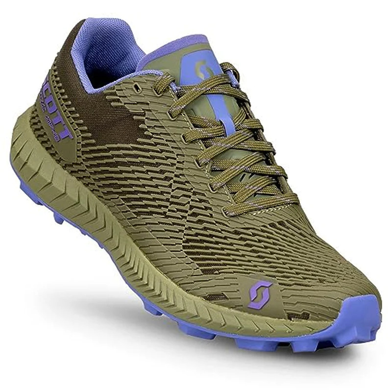 Chaussures trail femme Scott SUPERTRAC AMPHIB Vert sauge Vert kaki Bleu-violet 6