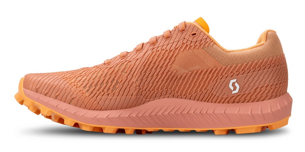 Chaussures trail femme Scott SUPERTRAC AMPHIB Rouge terre Melon Orange 2