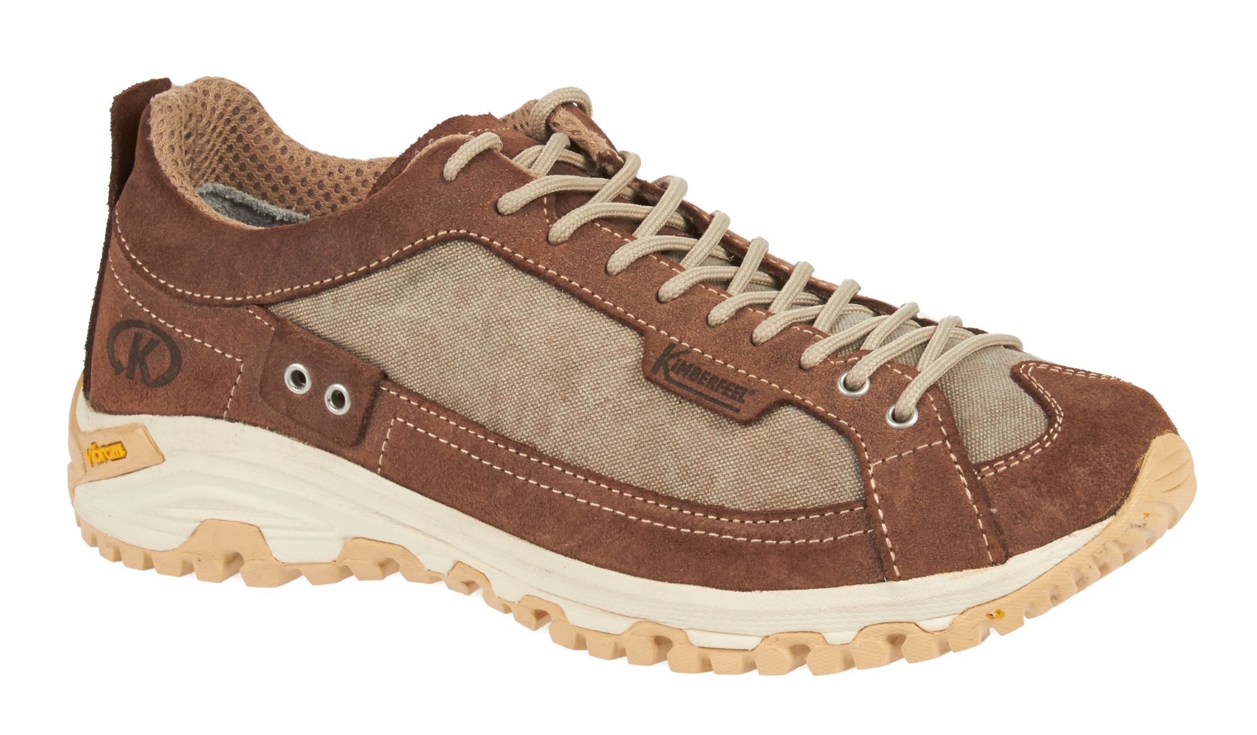 Chaussures randonnée marche nordique unisexe Kimberfeel Blade Marron Beige (1)