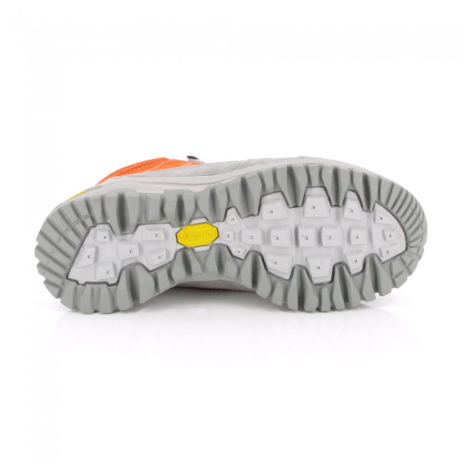 Chaussures randonnée montante imperméable unisexe Kimberfeel Valais Corail Orange Gris (4)