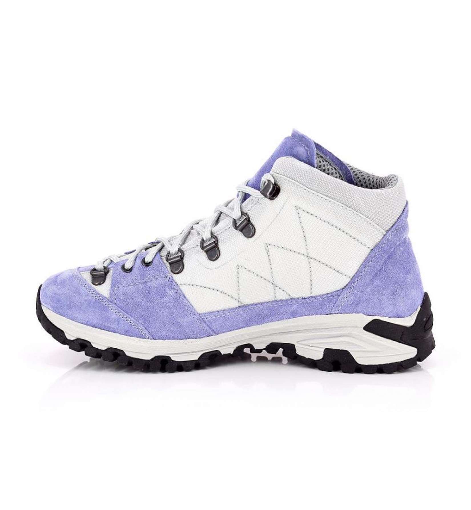 Chaussures randonnée montante imperméable unisexe Kimberfeel Valais Violet lavande Gris (2)