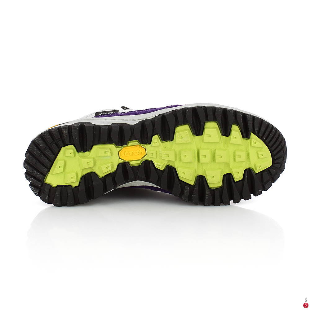 Chaussures randonnée montante imperméable unisexe Kimberfeel Valais Lazer Violet Gris (4)