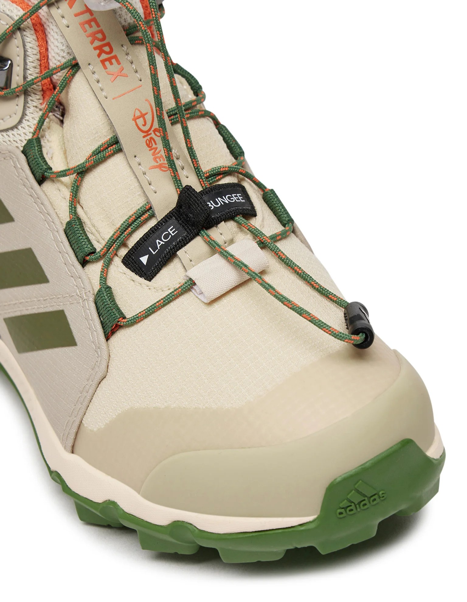 Chaussures marche junior Adidas TERREX MID GTX DISNEY Beige Vert kaki Orange 6
